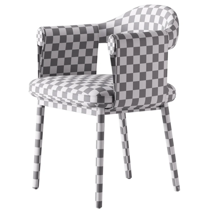 Gardner Modern Leather Dining Chair - Image 7