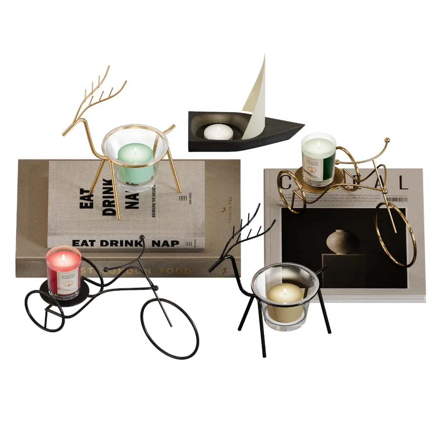 Set of candles - Image 1