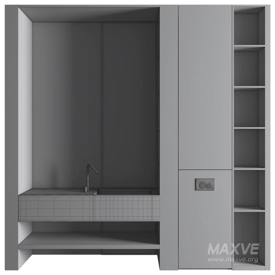 Bathroom Furniture Set 12 - Image 4