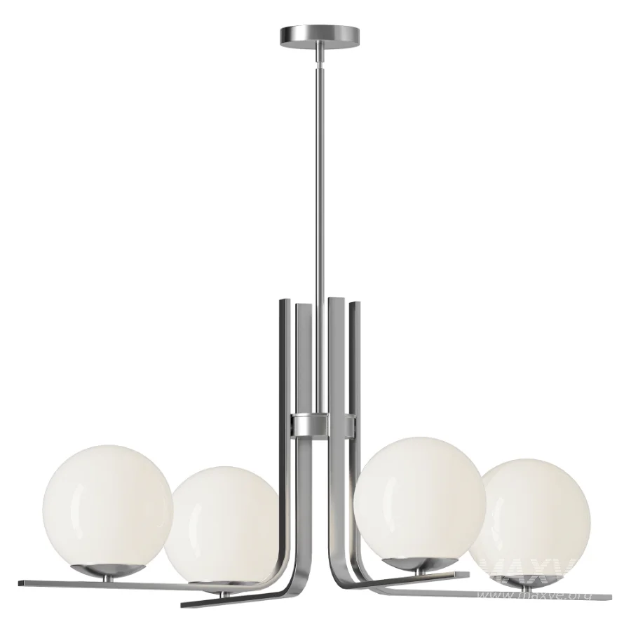 Kazu 5 Light Dimmable Globe Chandelier - Image 2