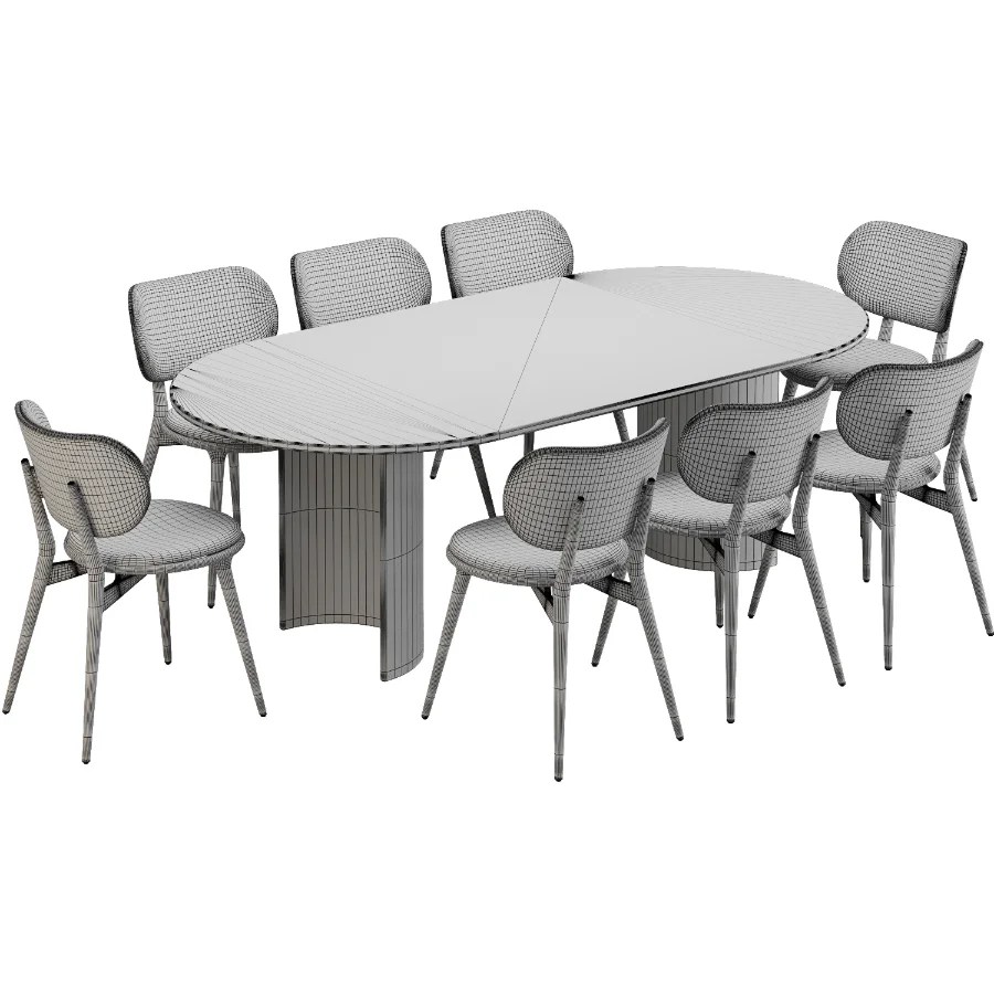Dinning chair and table357 - Image 7