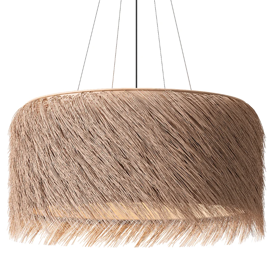 Raffia Lampshade by Candy Lamp - Image 1
