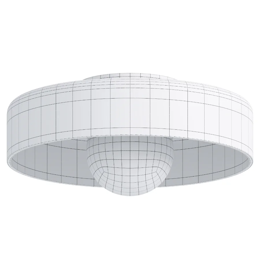 Morandi Glass Disc Orb Ceiling Lamp - Image 3