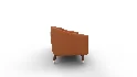 Steffan Wide Velvet Flared Arm Sofa - Thumbnail 9