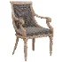 Alexander Floris Dining Arm Chair - Thumbnail 8