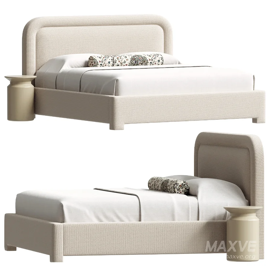 Chestnut Platform Bed Heidi Caillier - Image 4