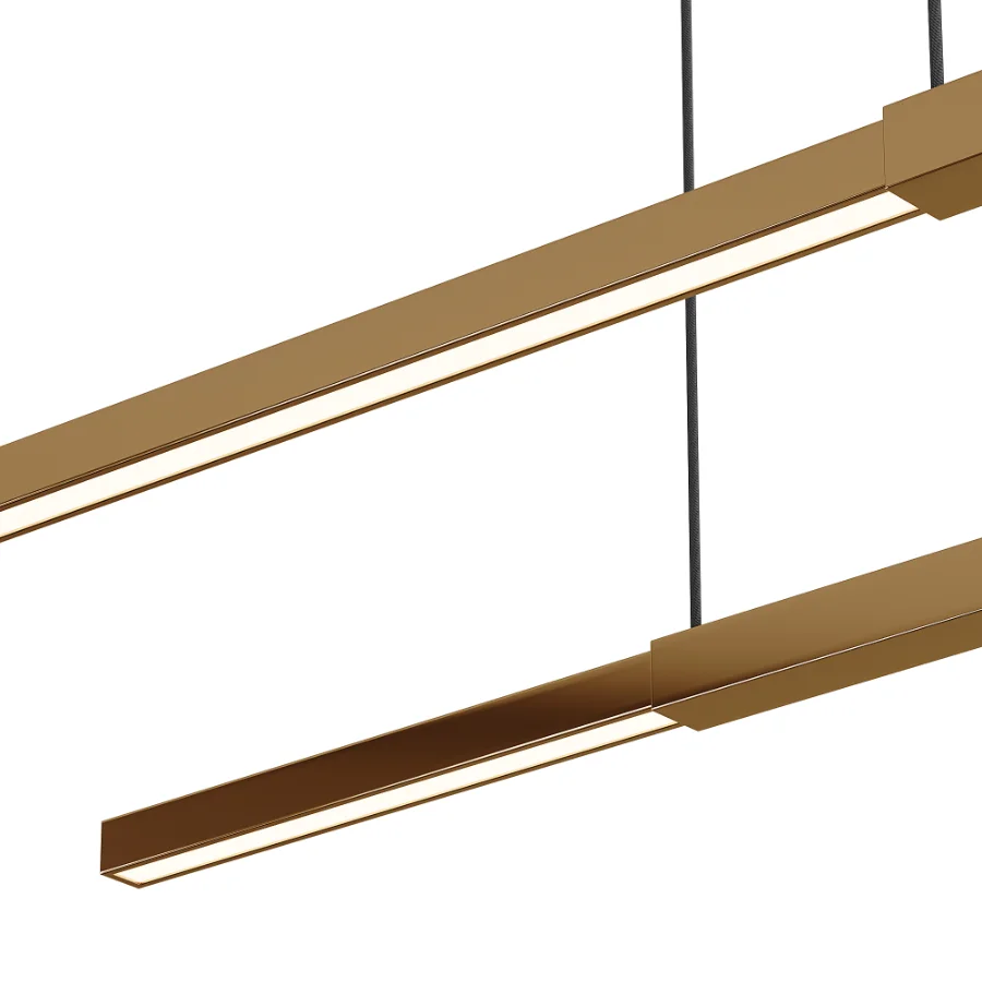 Tie Stix Metal Center Feed Suspension Light - Image 7