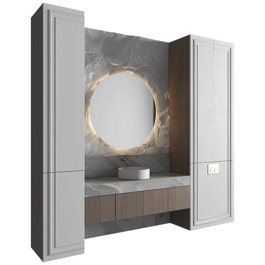 Bathroom Furniture Set 04 - Image 2