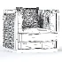 BAUHAUS Large armchair - Thumbnail 1