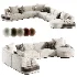 Gino Modular Sofa - Thumbnail 1
