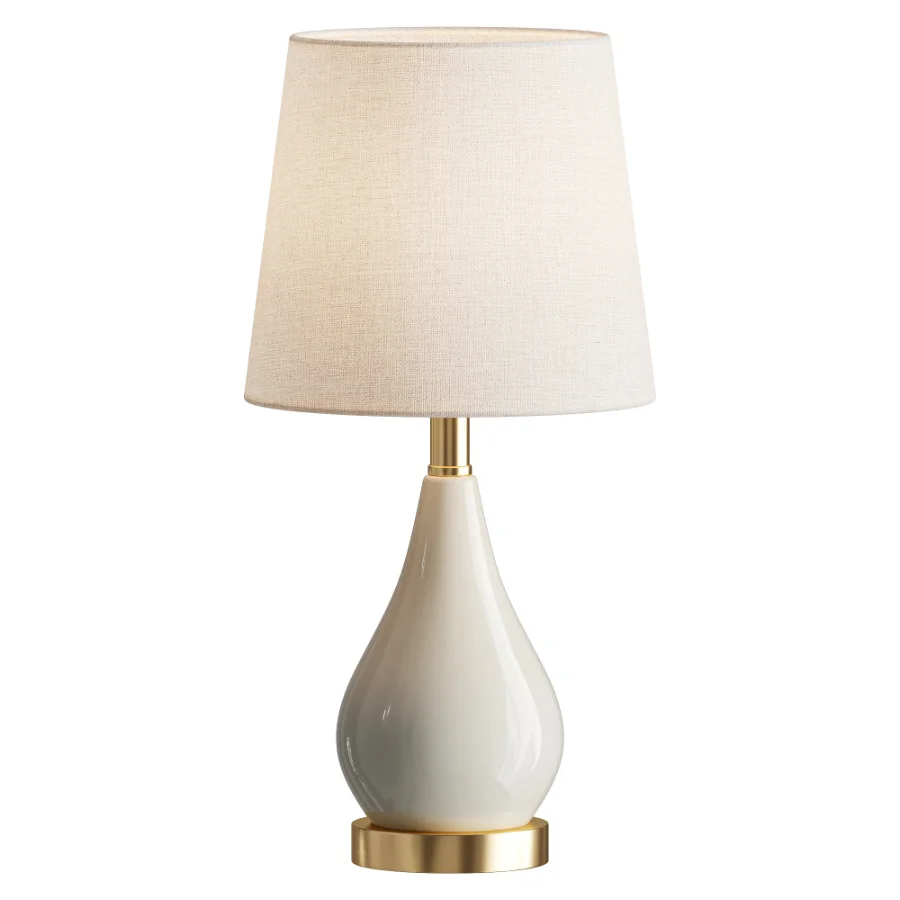 Conyers Modern Ceramic Table Lamp - Image 1