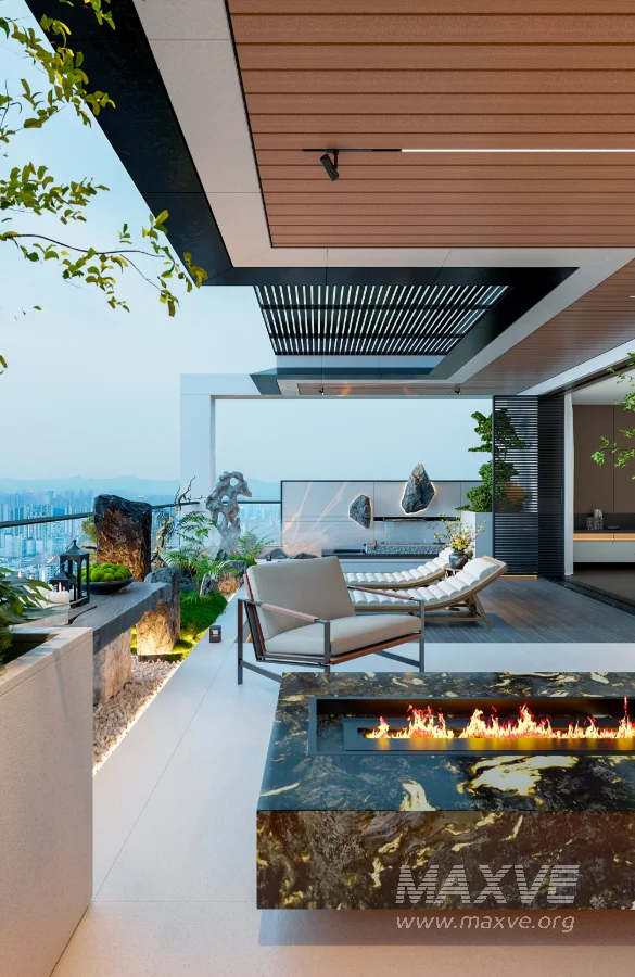 Open‑view balcony bedroom - Image 1