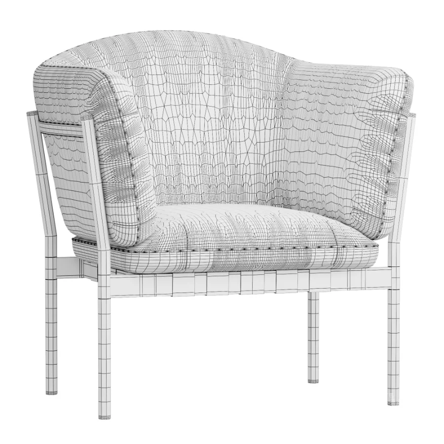 DOWEL_Leather_armchair - Image 3