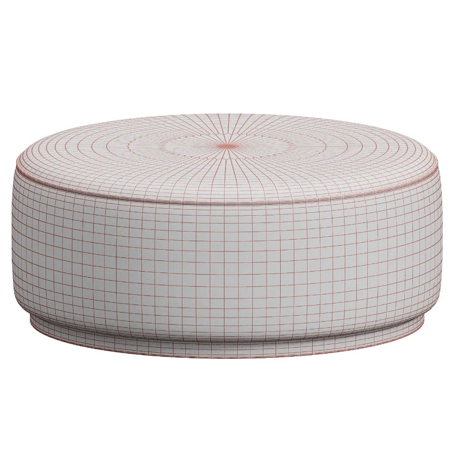 Aldora Round Ottoman Lulu and Georgia - Image 3