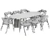 Dinning chair and table346 - Thumbnail 7