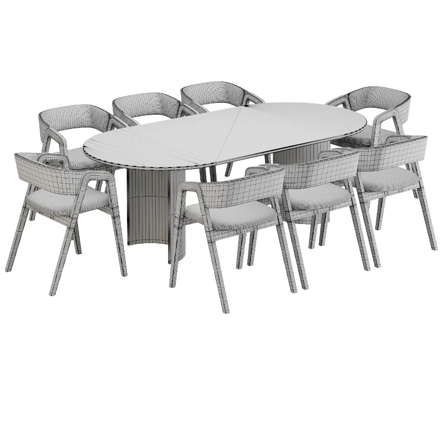 Dinning chair and table346 - Image 7