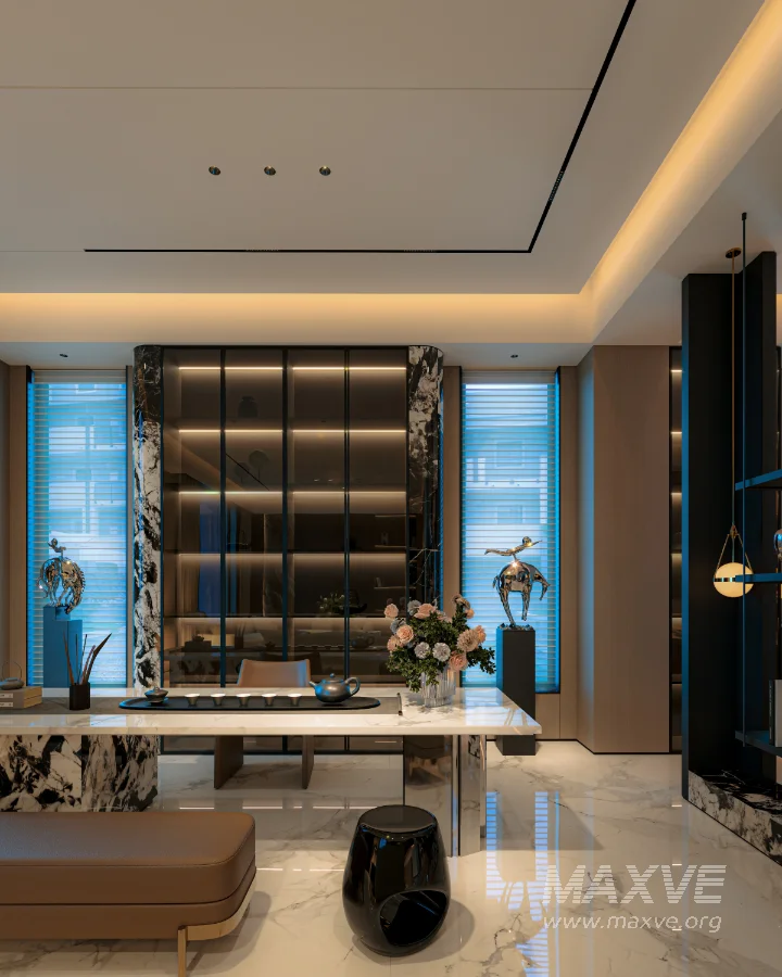 Modern living room dining room - Image 8