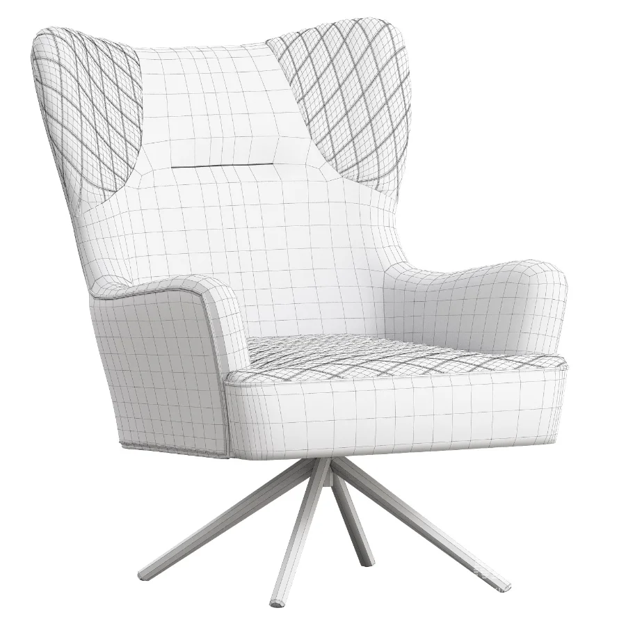 BARNABY ARMCHAIR MOLESKIN MUSSEL - Image 4
