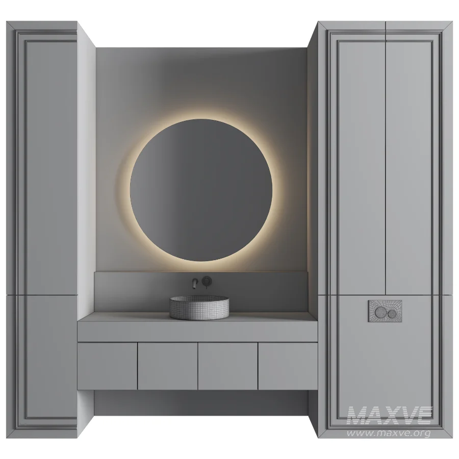 Bathroom Furniture Set 04 - Image 3