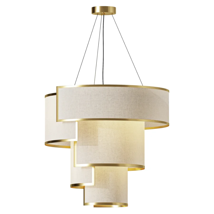 Il Paralume Marina Deco Chandelier - Image 2
