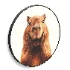 Surprised Capybara Wall painting - Thumbnail 2