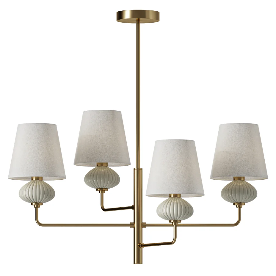 Freya Ceramics FR2029PL 04BS Pendant Light - Image 2