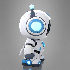 Cute Futuristic Robot Character - Thumbnail 5