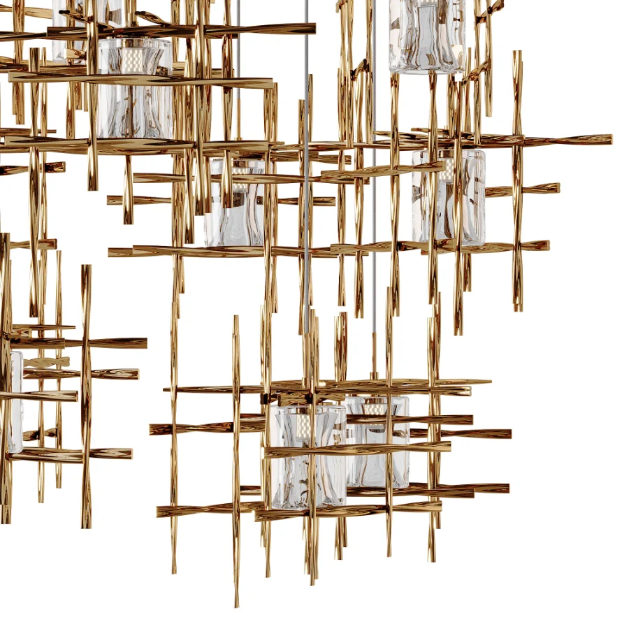 Tura Round Multi Light Pendant - Image 9
