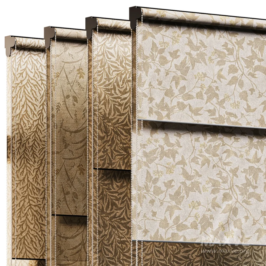 Double Roller Blinds Set 02 - Image 3