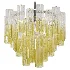 Tronchi Vanished Murano clear Amber Chandelier - Thumbnail 1