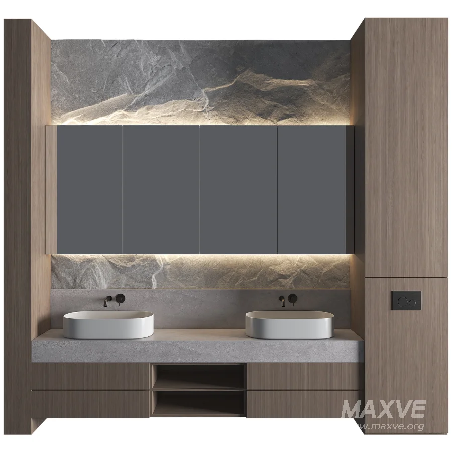 Bathroom Furniture Set 10 - Image 1