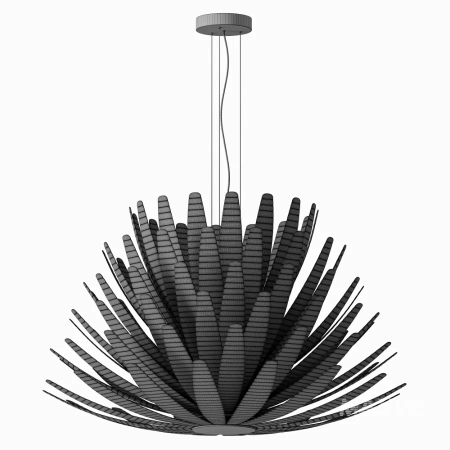 French Luxury Murano Glass Chandelier Living Room - Image 3