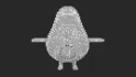 Avocado Cartoon 3D Character - Thumbnail 13