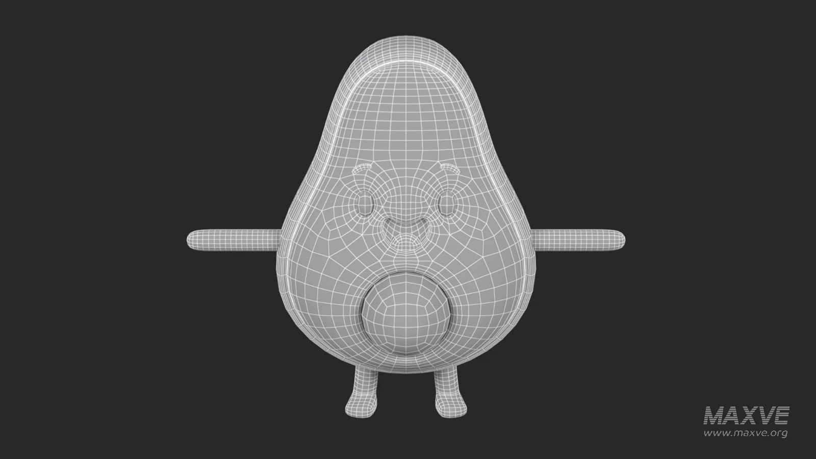 Avocado Cartoon 3D Character - Image 13