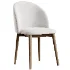 Marty 2 Chair Velvet Gray - Thumbnail 1