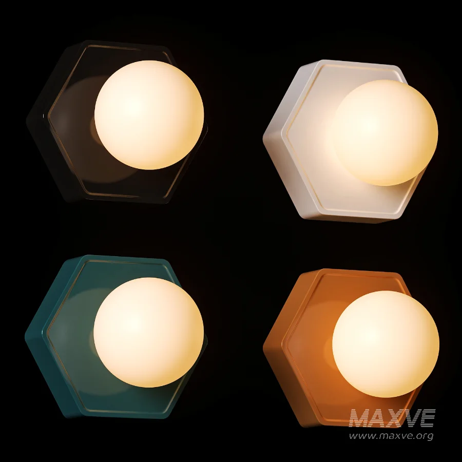 HOLI Wall or ceiling lamp - Image 1