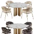 Dinning chair and table354 - Thumbnail 1