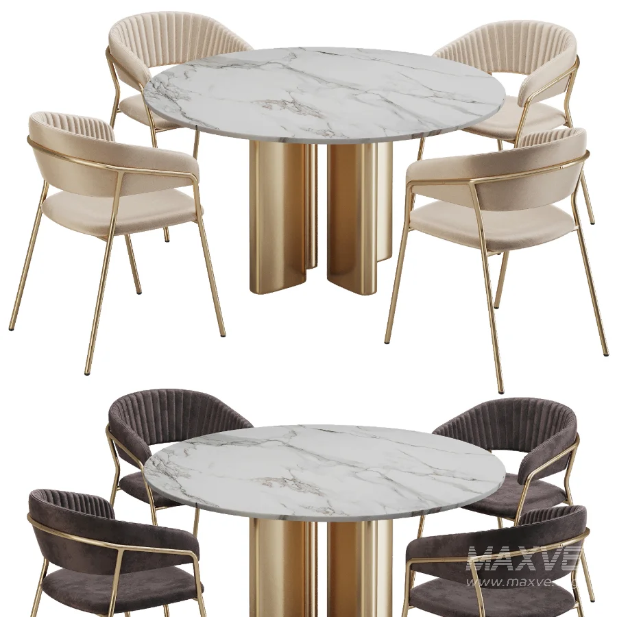 Dinning chair and table354 - Image 1