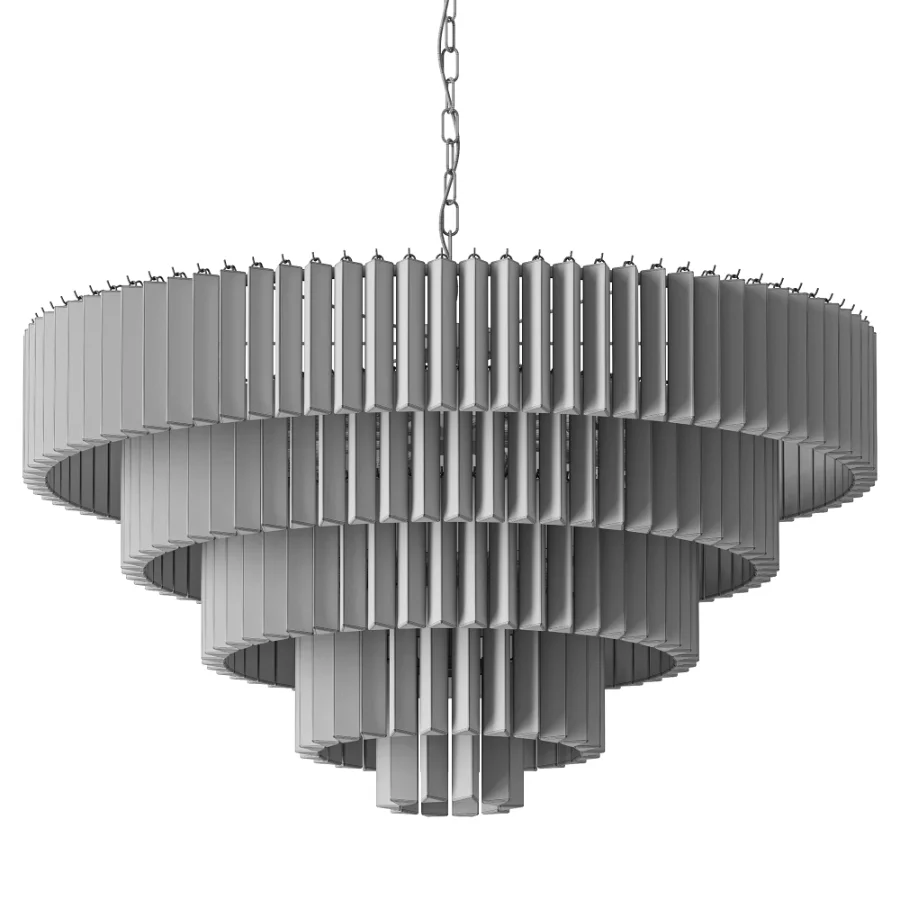 Trihedron Smoky 14 Light Chandelier - Image 3