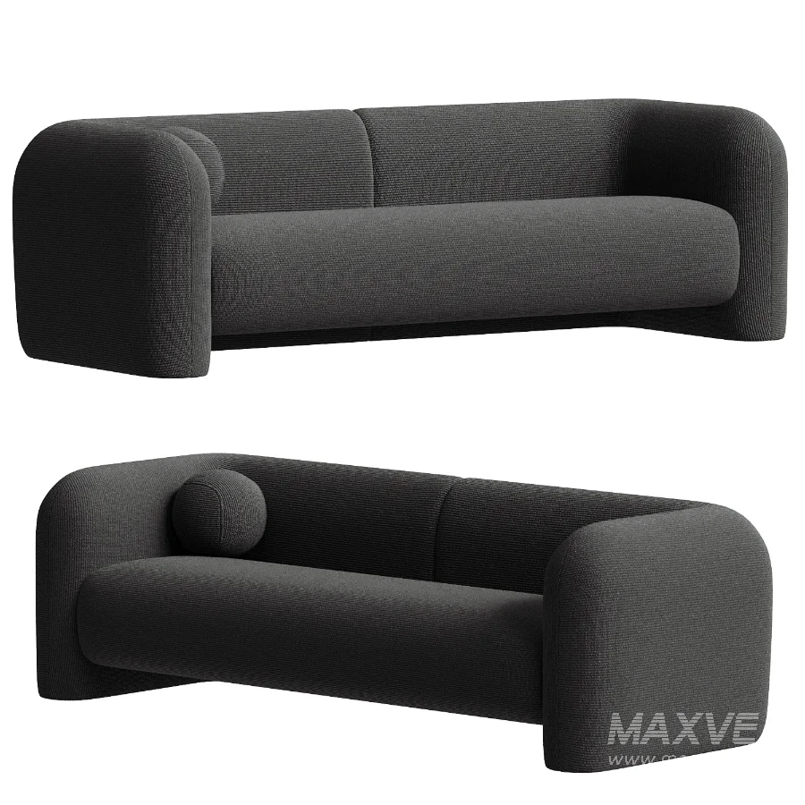 Emory Boucle Sofa - Image 5