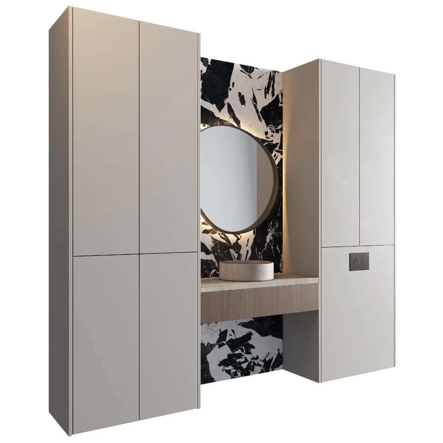 Bathroom Furniture Set 01 - Image 2