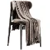 Thorvall Velour Black Chair - Thumbnail 1
