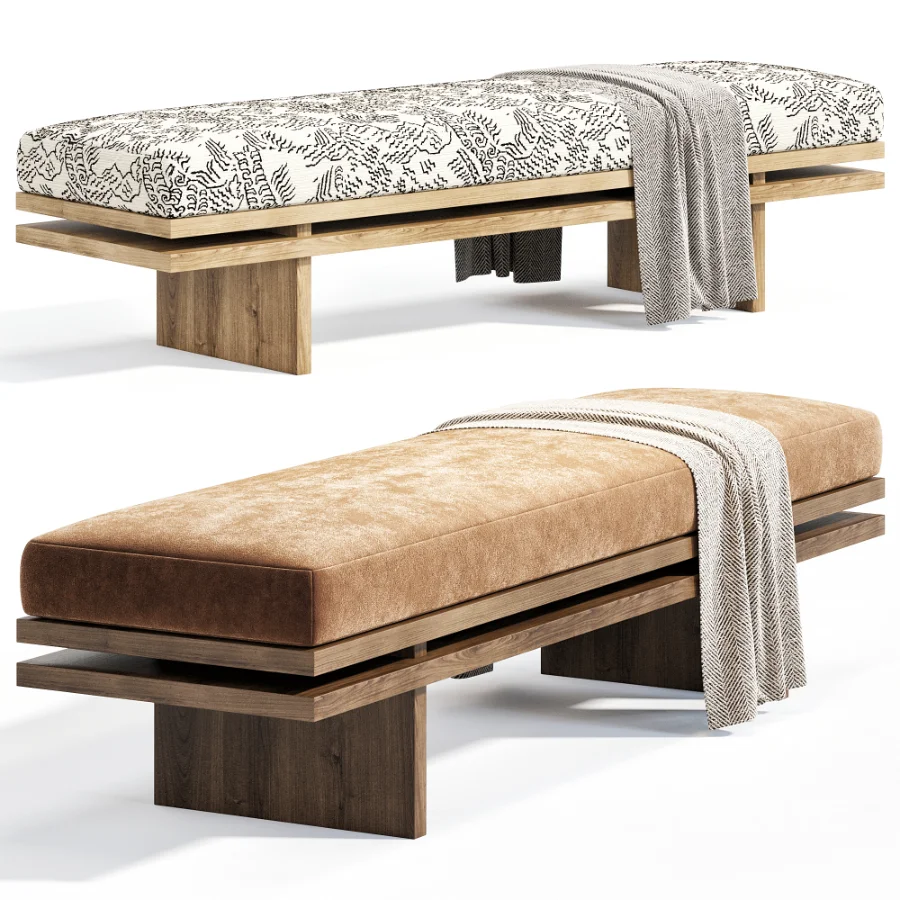 Edo Banquette Pouf By Manner Matter - Image 4