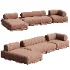 Kettal Insula Sofa Corner composition - Thumbnail 4