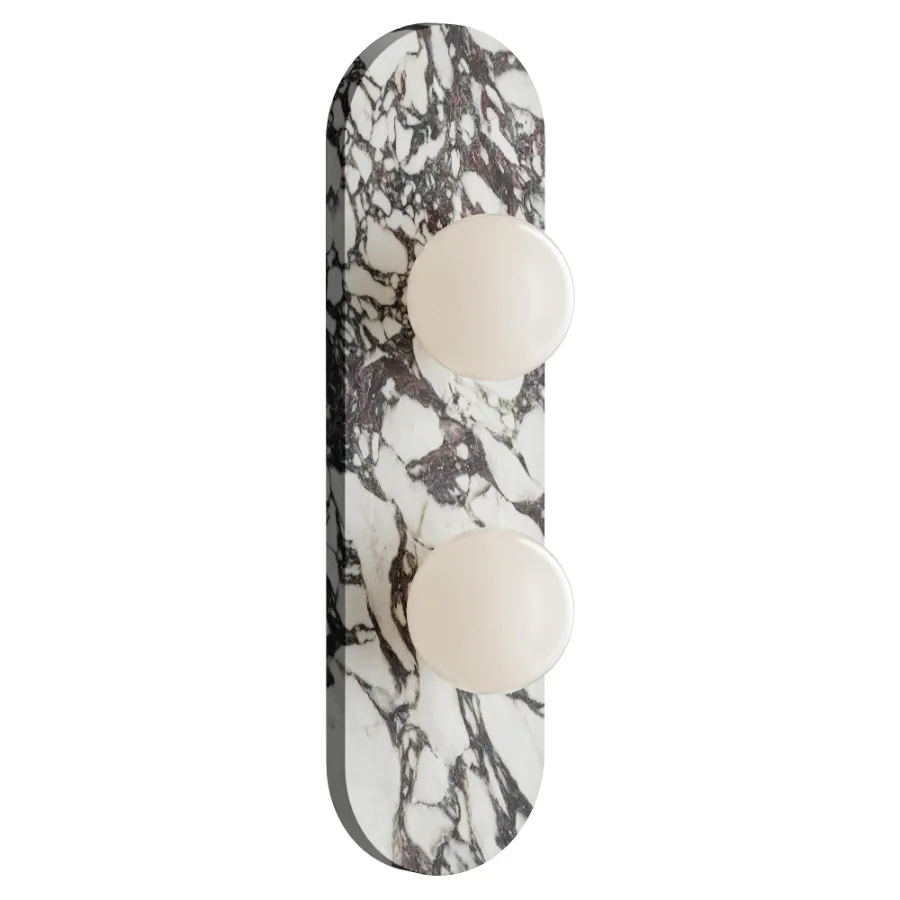 Modulo Marble Wall Lamp 2 heads - Image 1