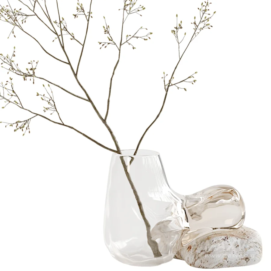 Decorative Vase and Bouquet - Image 3