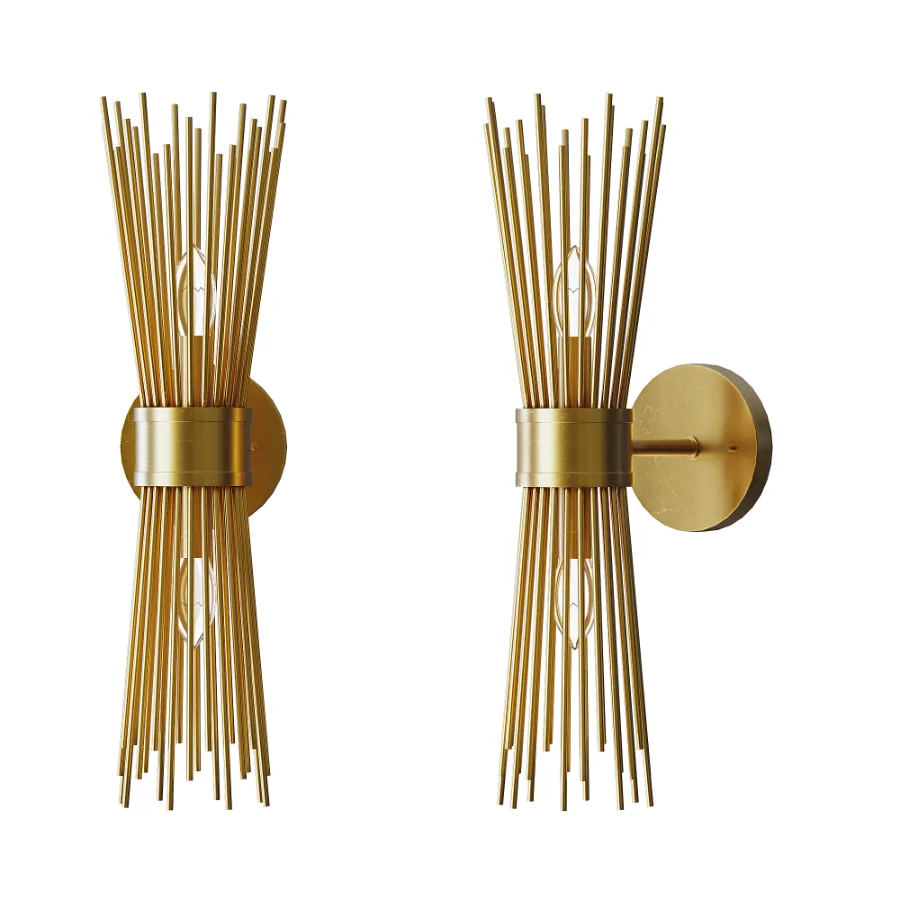 Wheat-straw wall lamp - Image 1