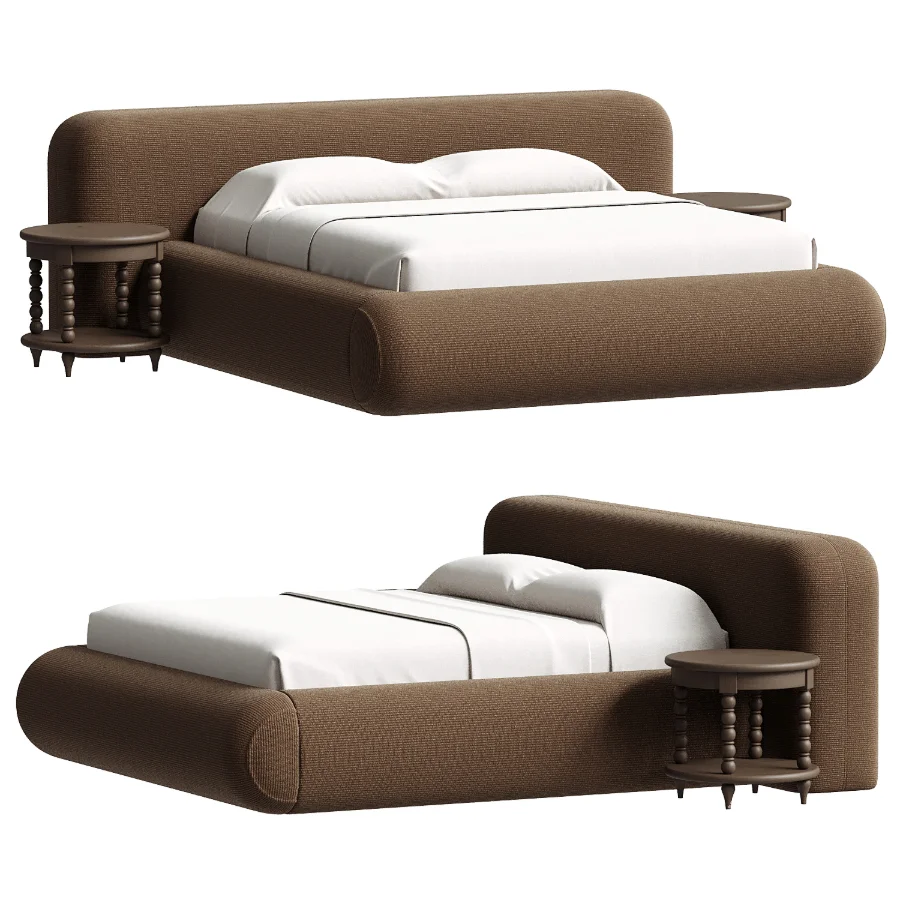 Penley Rounded Platform Bed - Image 3