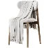 Thorvall Velour Black Chair - Thumbnail 3