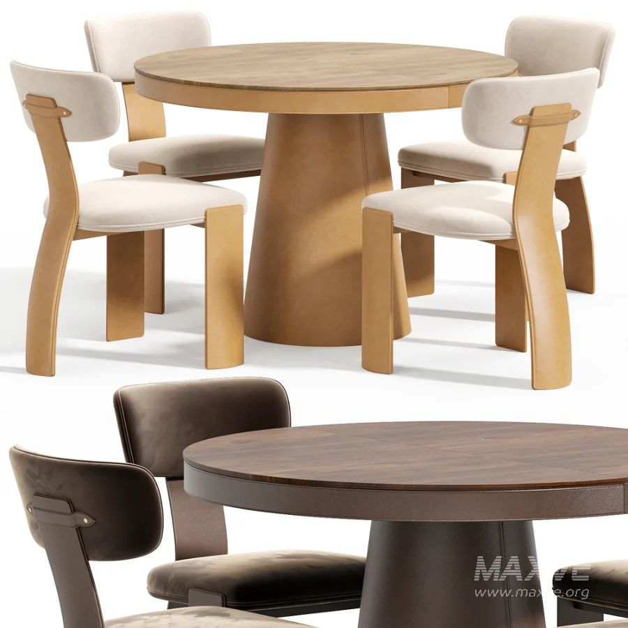 Lagen Round Table and Pegase Chair - Image 1